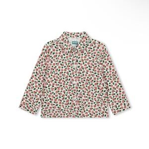 Kenzo Kids Floral Jacket - Red and Green